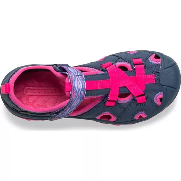 imageMerrell UnisexChild Hydro Junior Sport SandalNavyPink