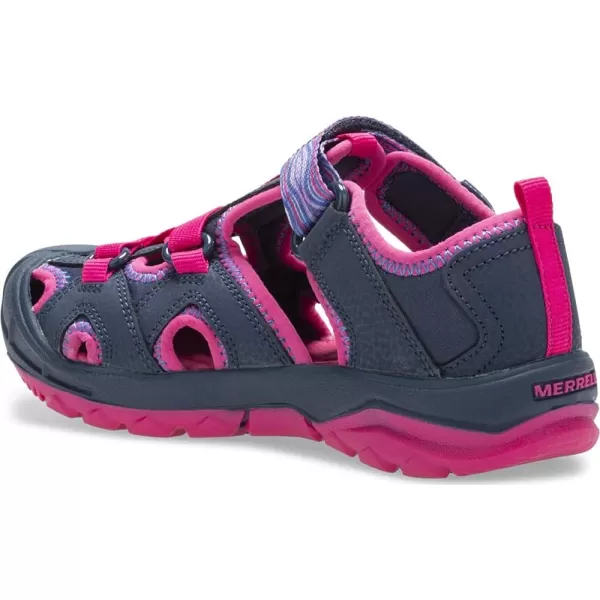 imageMerrell UnisexChild Hydro Junior Sport SandalNavyPink