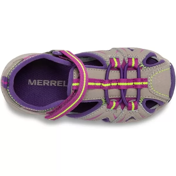 imageMerrell UnisexChild Hydro Junior Sport SandalTanPurple