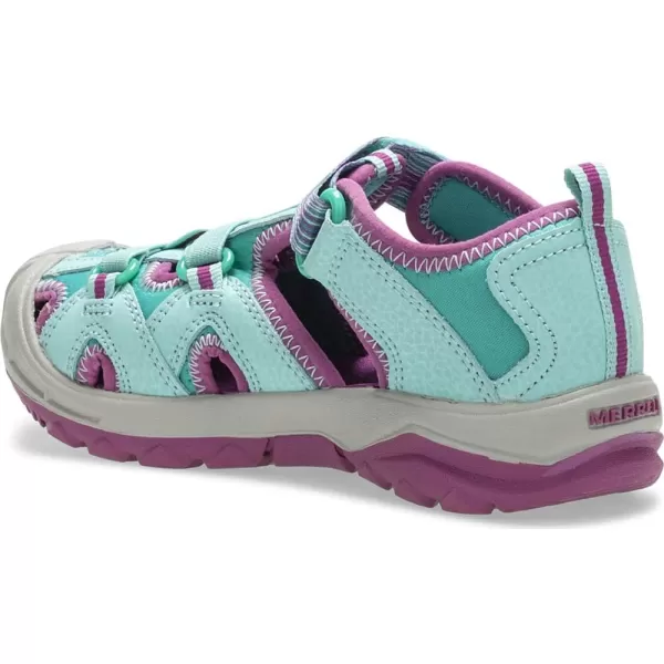 imageMerrell UnisexChild Hydro Junior Sport SandalTurqPurple