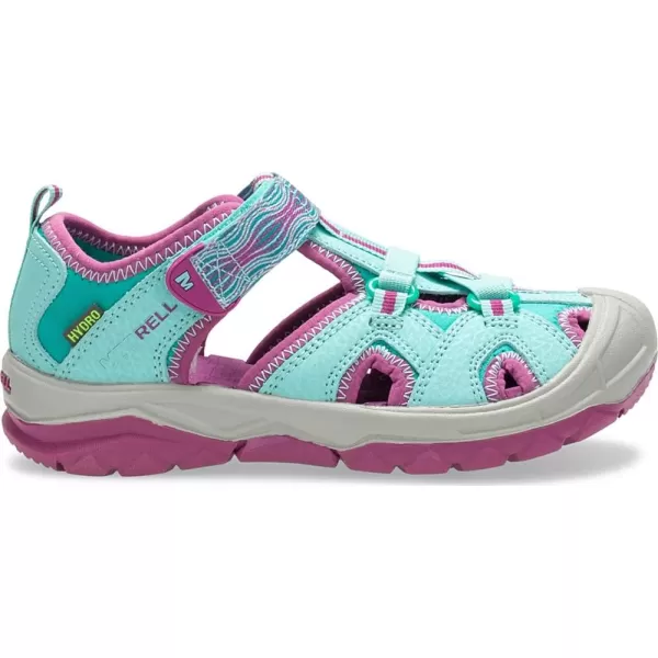 imageMerrell UnisexChild Hydro Junior Sport SandalTurqPurple