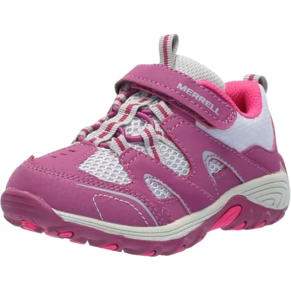 imageMerrell Kids Trail Chaser Hiking SneakerBerryGrey