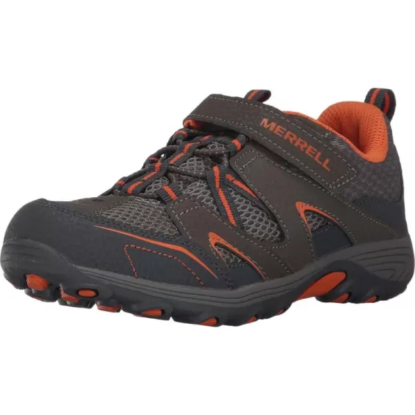 imageMerrell Kids Trail Chaser Hiking SneakerGunsmokeOrange