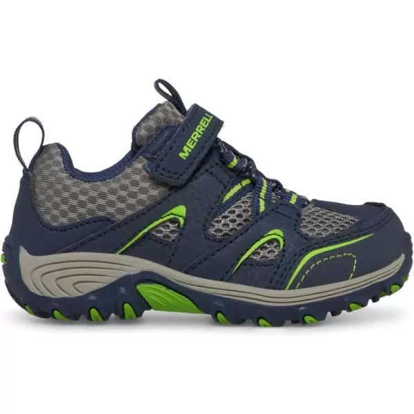 imageMerrell Kids Trail Chaser Hiking SneakerNavyGreen
