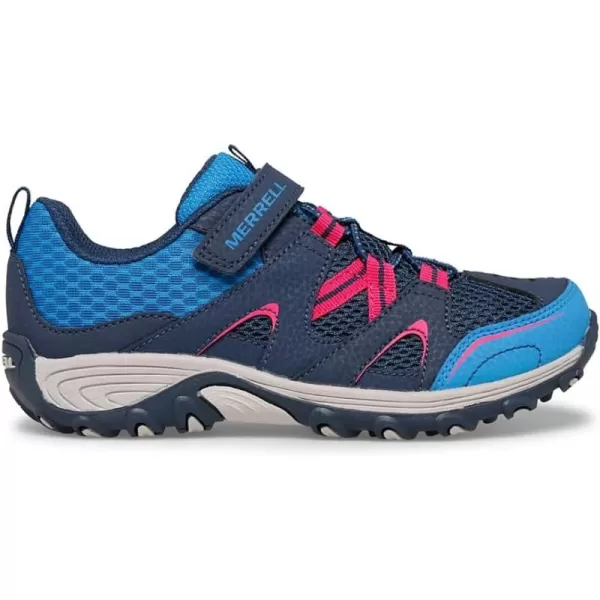 imageMerrell Kids Trail Chaser Hiking SneakerNavyTurq