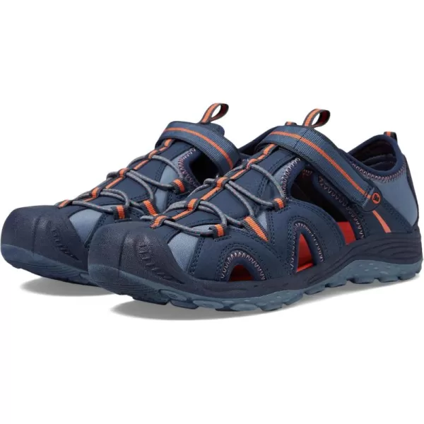 imageMerrell UnisexChild Hydro 2 SandalNavyOrange