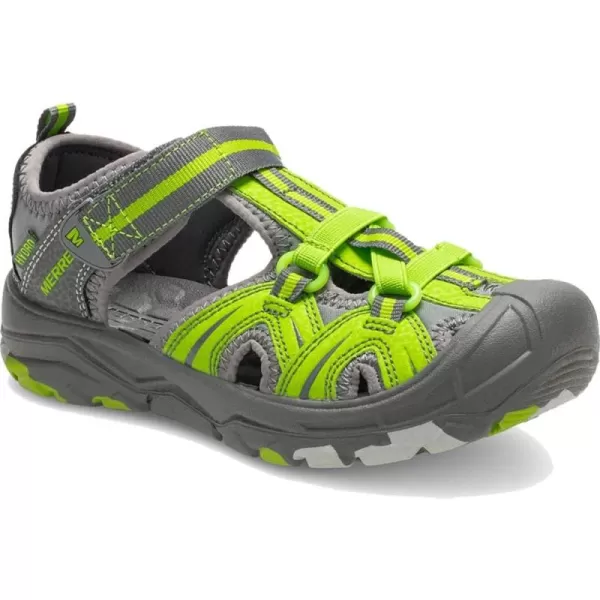 imageMerrell UnisexChild Hydro Junior Sport SandalGreyGreen