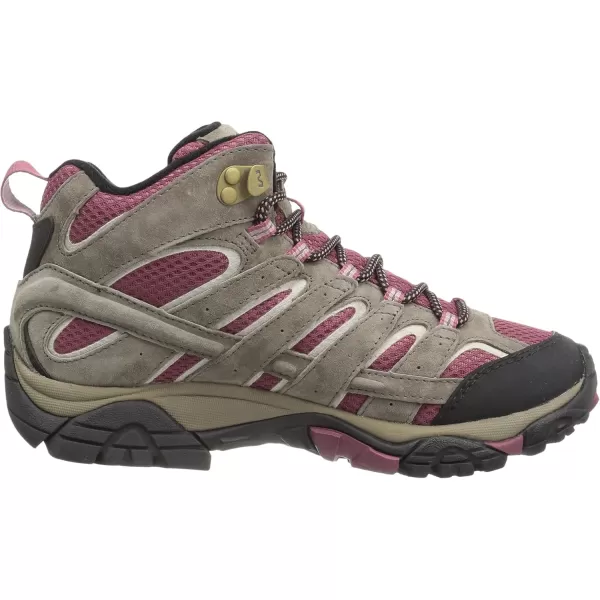 imageMerrell Womens Moab 2 Mid Waterproof Hiking BootBoulderBlush