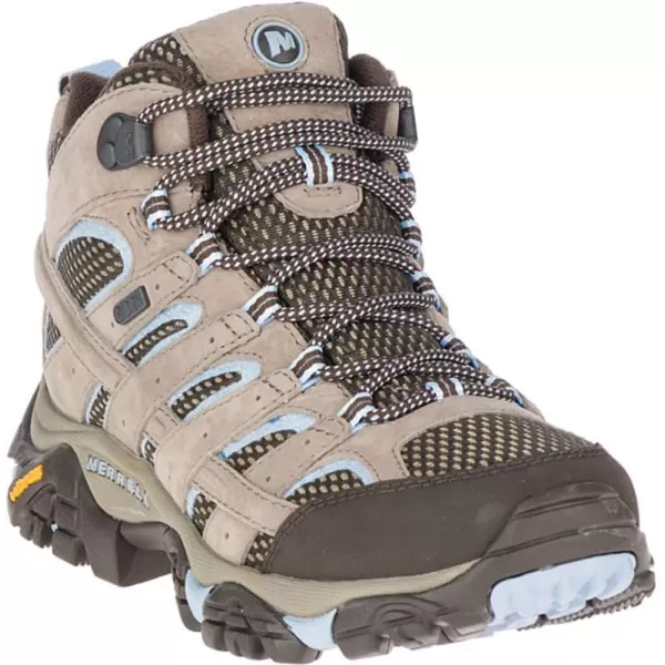 imageMerrell Womens Moab 2 Mid Waterproof Hiking BootBrindle