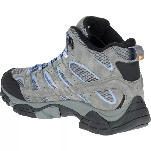 imageMerrell Womens Moab 2 Mid Waterproof Hiking BootGreyPeriwinkle