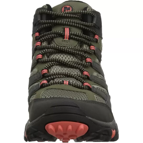 imageMerrell Womens Moab 2 Vent Mid Hiking BootGrey Beluga Olive