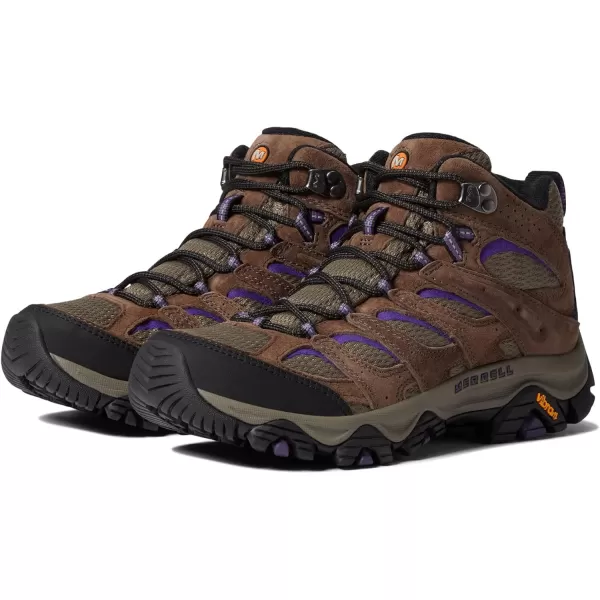imageMerrell Womens Moab 3 Mid Hiking BootBrackenPurple