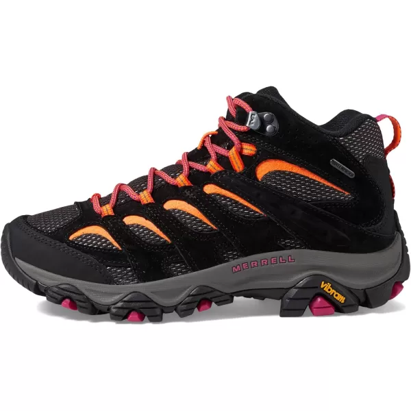 imageMerrell Womens Moab 3 Mid Waterproof Hiking BootBlackMulti