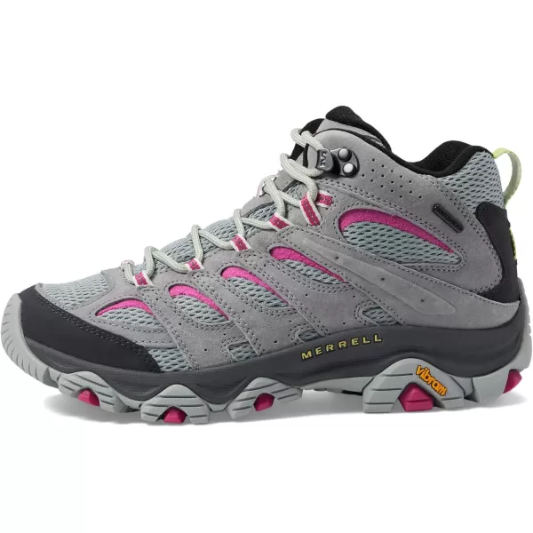 imageMerrell Womens Moab 3 Mid Waterproof Hiking BootMonumentFuchsia