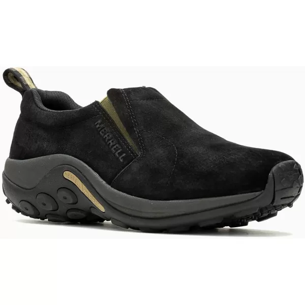 imageMerrell Mens Jungle Leather SlipOn ShoeBlackBeluga