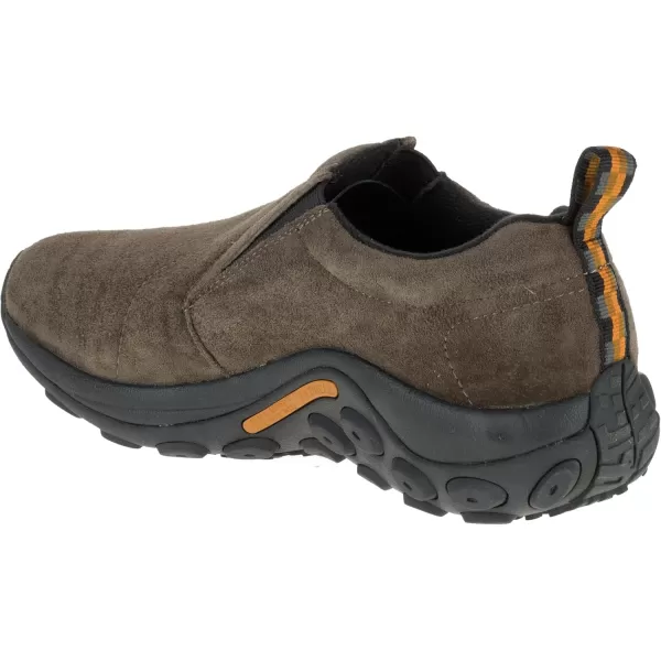imageMerrell Mens Jungle Leather SlipOn ShoeBrown Gunsmoke Wide