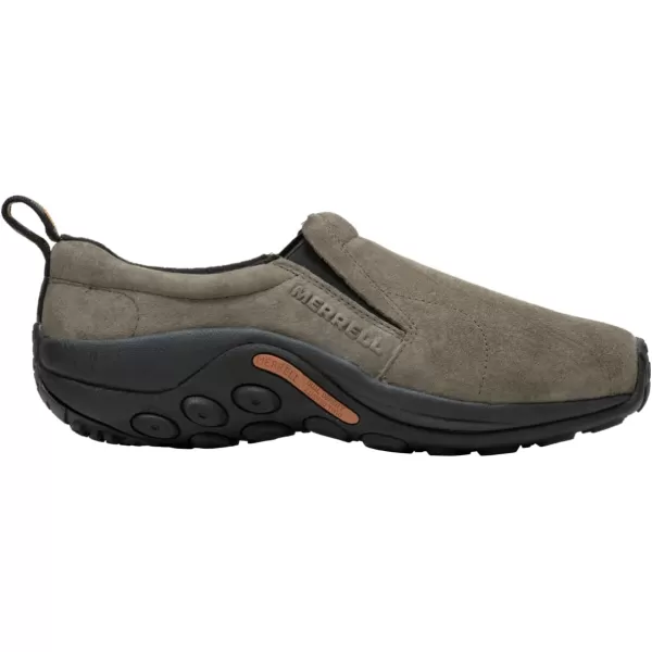 imageMerrell Mens Jungle Leather SlipOn ShoeBrown Gunsmoke Wide