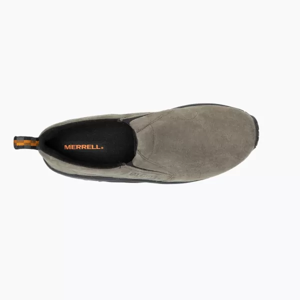 imageMerrell Mens Jungle Leather SlipOn ShoeBrown Gunsmoke Wide