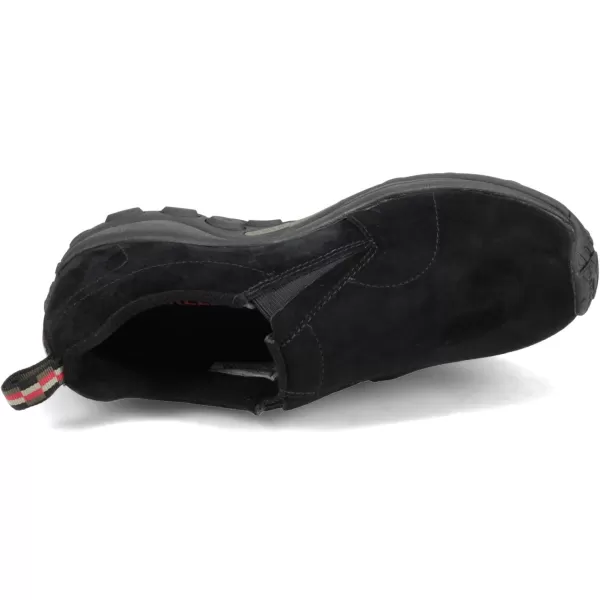 imageMerrell Mens Jungle Moc Waterproof SlipOn ShoeBlackWhite