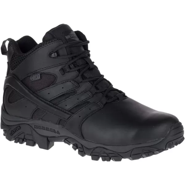 imageMerrell Mens Moab 2 Mid Wp MilitaryandTacticalBootsBlack