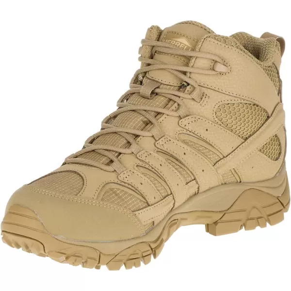 imageMerrell Mens Moab 2 Mid Wp MilitaryandTacticalBootsCoyote