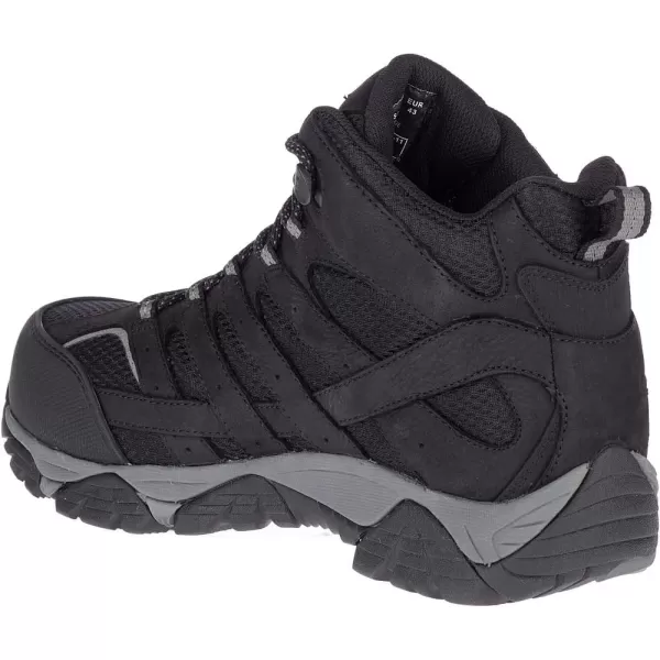 imageMerrell Mens Moab Vertex Mid Waterproof Composite Toe Construction BootBlack