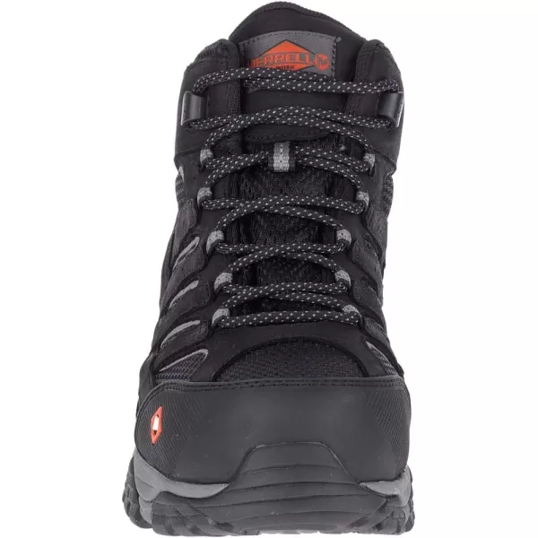 imageMerrell Mens Moab Vertex Mid Waterproof Composite Toe Construction BootBlack
