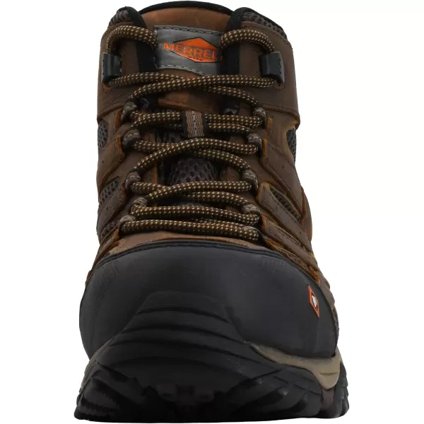 imageMerrell Mens Moab Vertex Mid Waterproof Composite Toe Construction BootSeal Brown