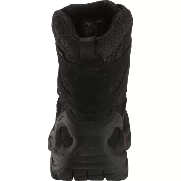 imageMerrell Strongfield Tactical 8quot Waterproof Unisex BootsBlack