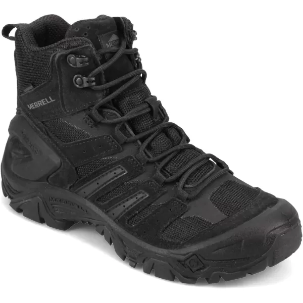 imageMerrell Strongfield Tactical 8quot Waterproof Unisex BootsBlack