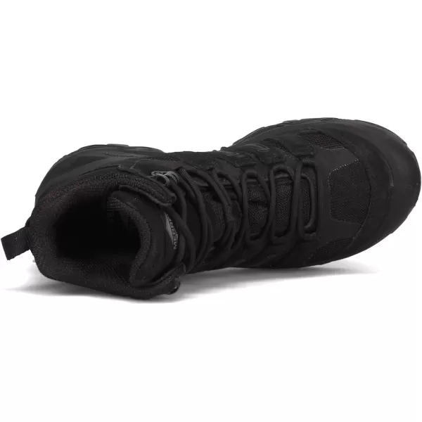 imageMerrell Strongfield Tactical 8quot Waterproof Unisex BootsBlack