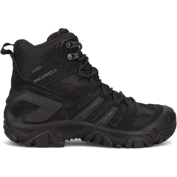 imageMerrell Strongfield Tactical 8quot Waterproof Unisex BootsBlack