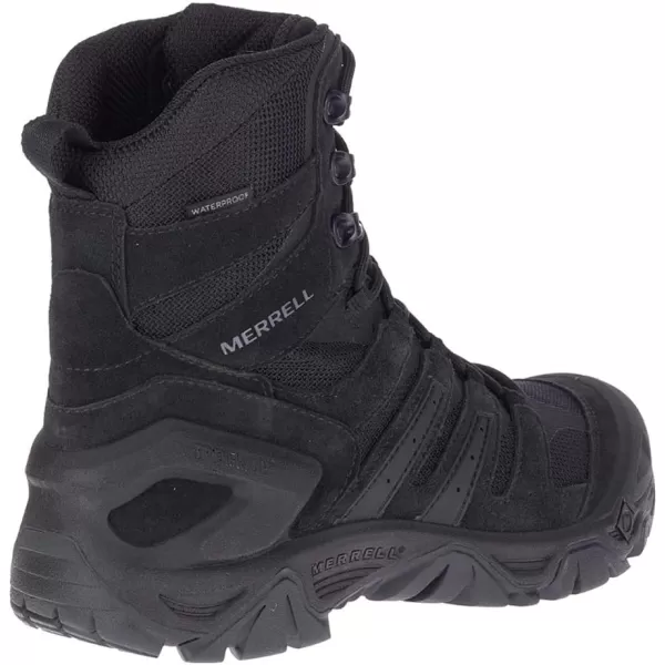 imageMerrell Strongfield Tactical 8quot Waterproof Unisex BootsBlack