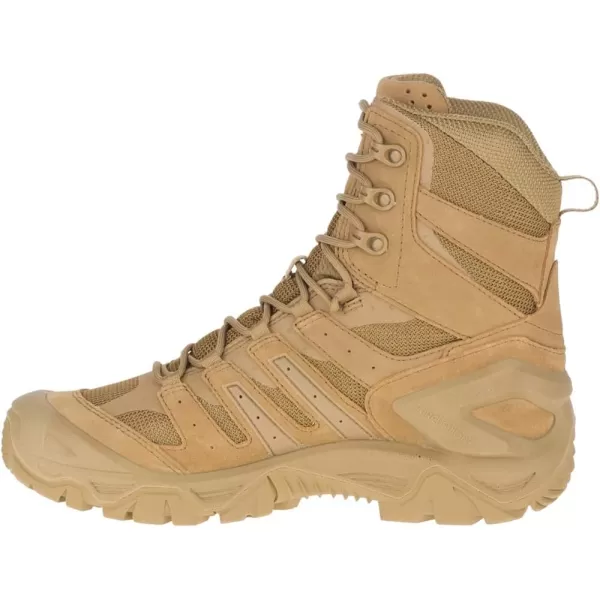 imageMerrell Strongfield Tactical 8quot Waterproof Unisex BootsDark Coyote