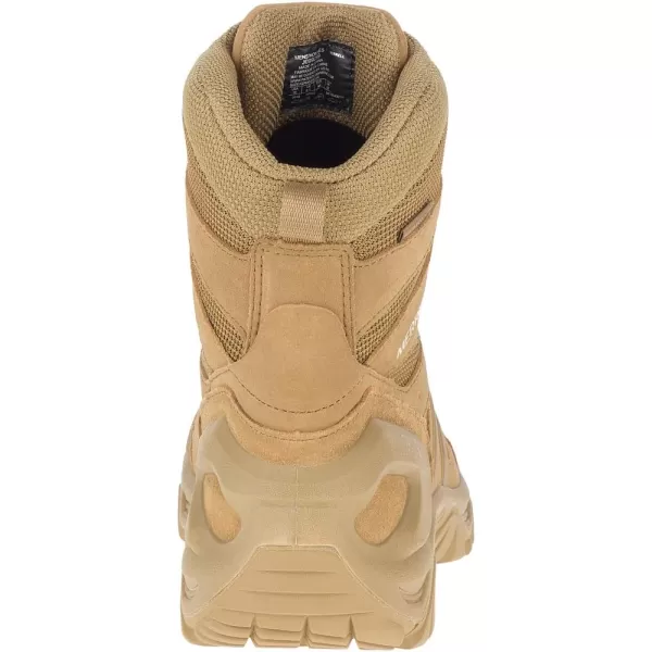 imageMerrell Strongfield Tactical 8quot Waterproof Unisex BootsDark Coyote