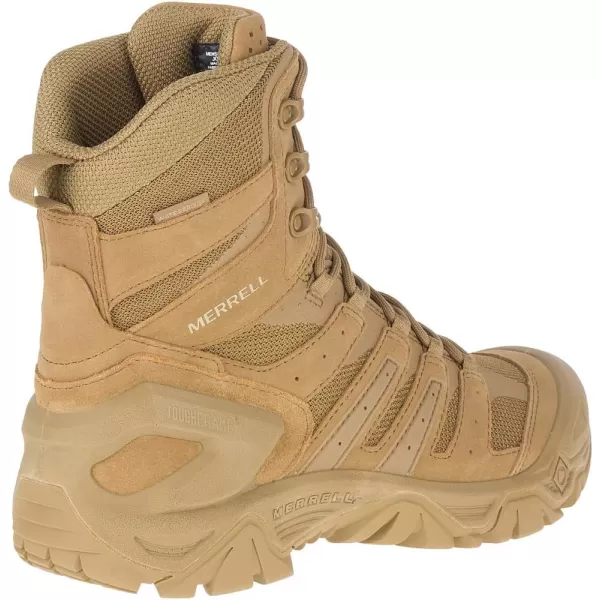 imageMerrell Strongfield Tactical 8quot Waterproof Unisex BootsDark Coyote