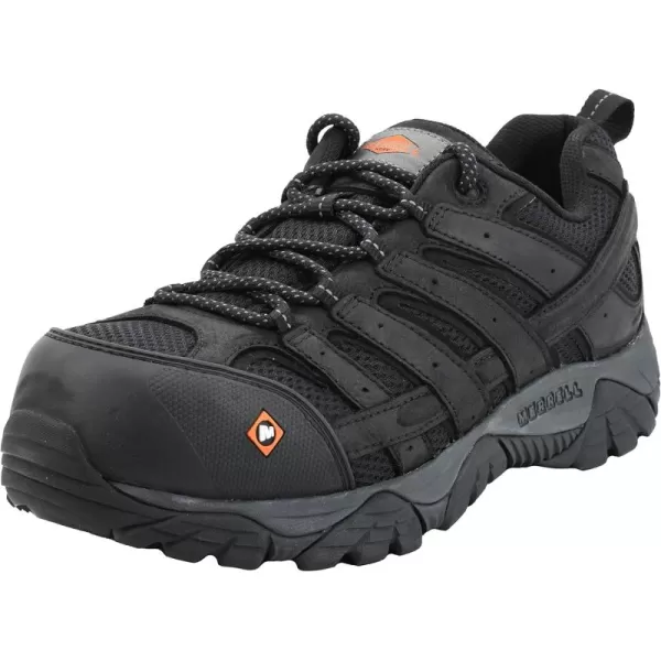 imageMerrell Mens Moab Vertex Vent Composite Toe Industrial ShoeBlackBlack