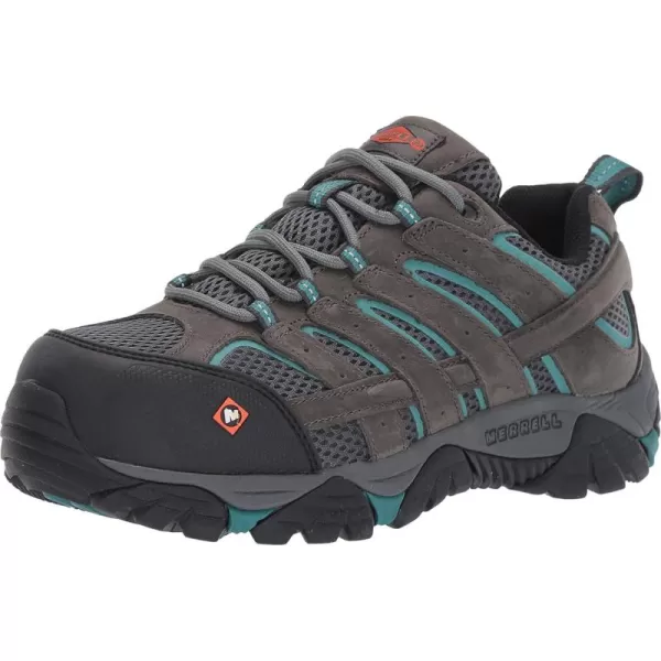 imageMerrell Mens Moab Vertex Vent Composite Toe Industrial ShoePewter