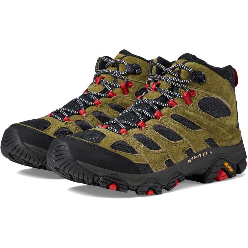 imageMerrell Mens Moab 3 Mid Hiking BootAvocado