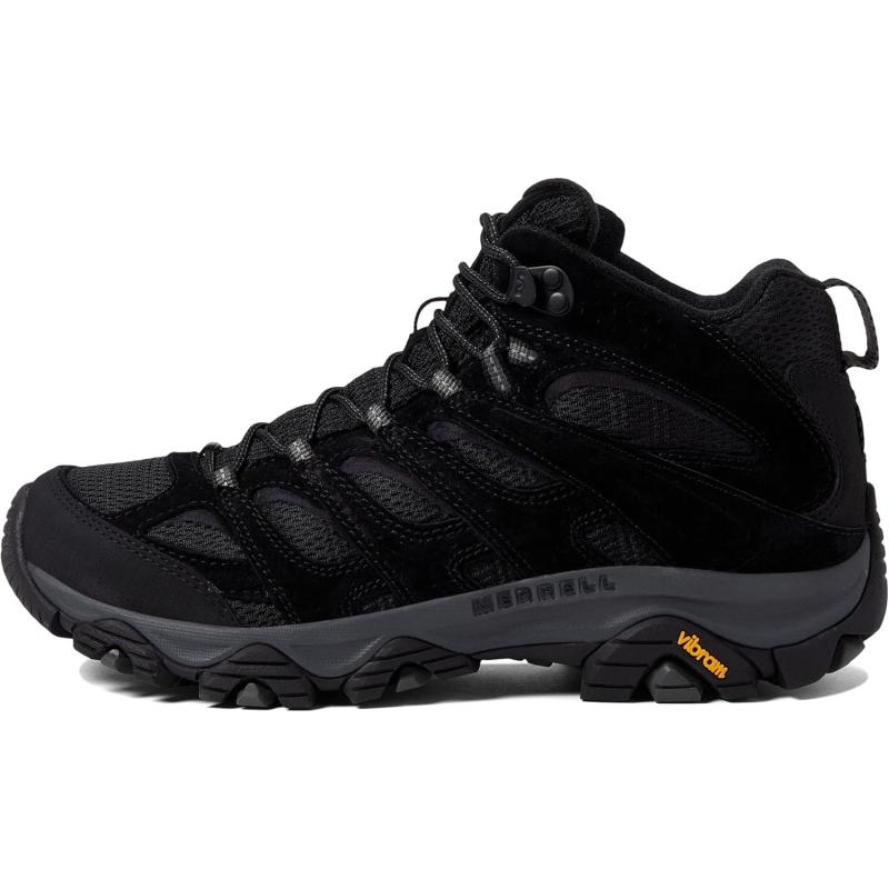 imageMerrell Mens Moab 3 Mid Hiking BootBlack Night