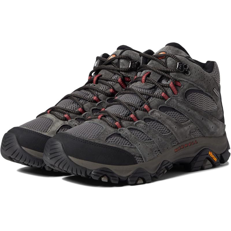 imageMerrell Mens Moab 3 Mid Waterproof Hiking BootBeluga