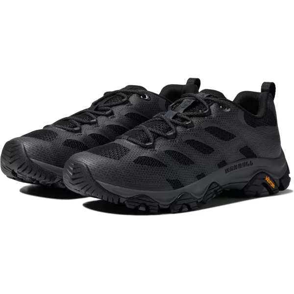 imageMerrell Mens Moab 3 Edge Hiking ShoeBlack