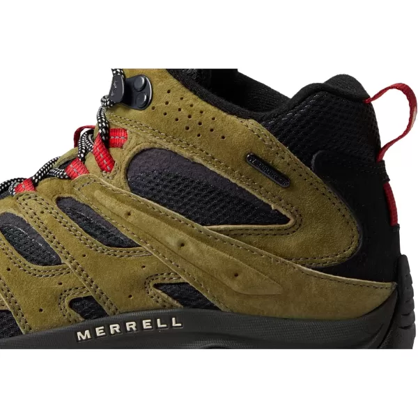 imageMerrell Mens Moab 3 Mid Waterproof Hiking BootAvocado