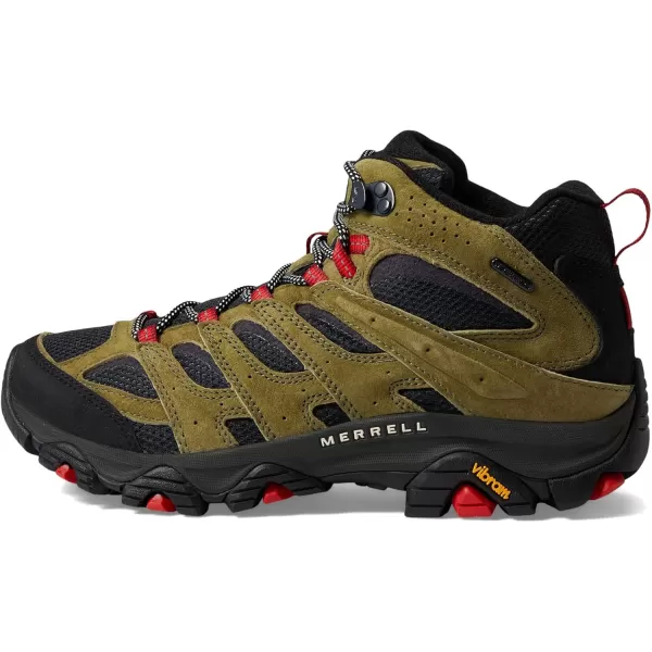 imageMerrell Mens Moab 3 Mid Waterproof Hiking BootAvocado