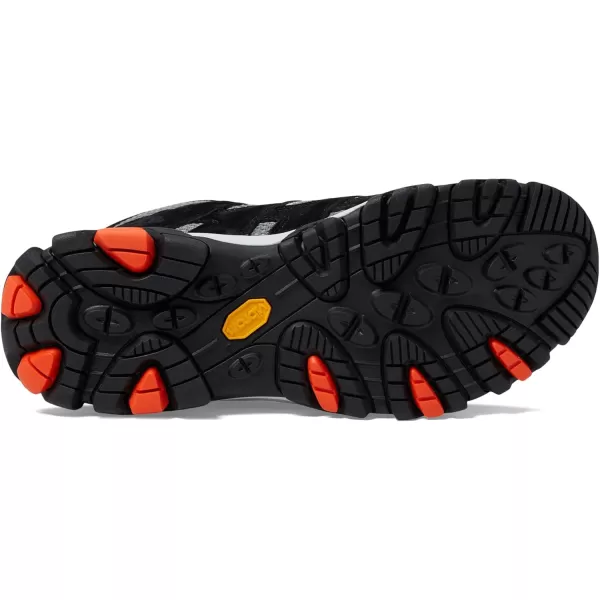 imageMerrell Mens Moab 3 Mid Waterproof Hiking BootBlackTangerine