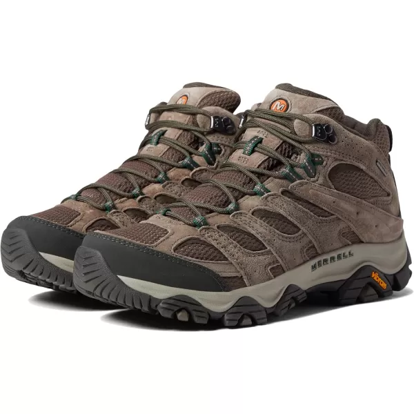 imageMerrell Mens Moab 3 Mid Waterproof Hiking BootBoulder