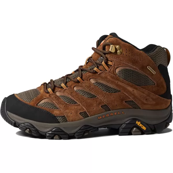 imageMerrell Mens Moab 3 Mid Waterproof Hiking BootEarth