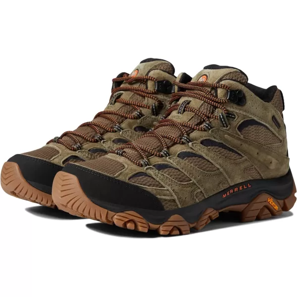 imageMerrell Mens Moab 3 Mid Waterproof Hiking BootOliveGum