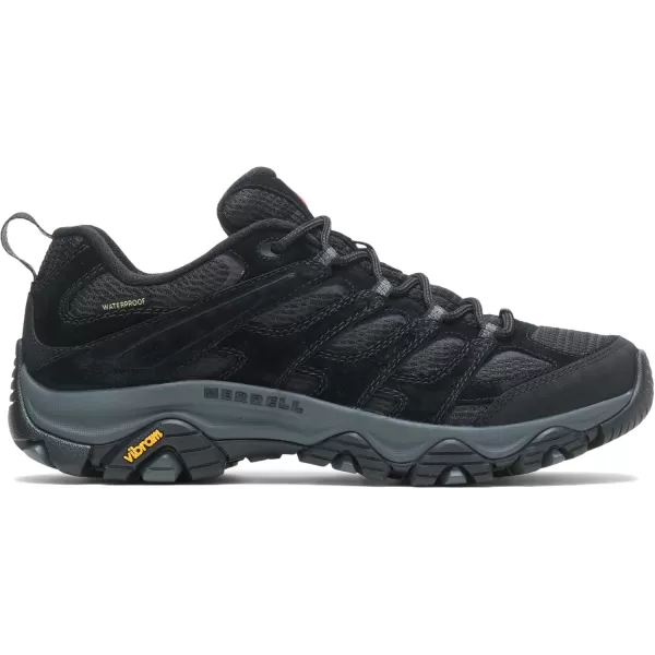 imageMerrell Mens Moab 3 Waterproof Hiking ShoeBlack Night 1