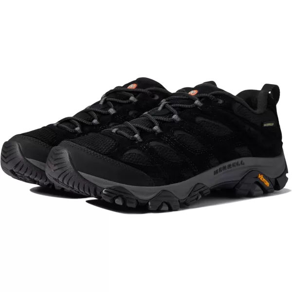 imageMerrell Mens Moab 3 Waterproof Hiking ShoeBlack Night